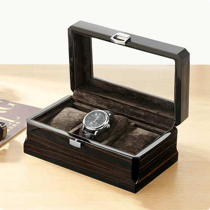 EleganceWood™ Horloge opberg doos