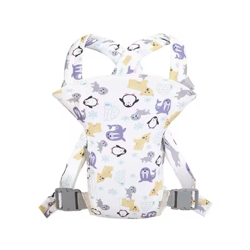 Ergonomische Cartoon Baby Sling Wrap - Ademende Baby Carrier Rugzak