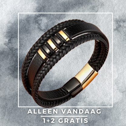 3 Armbanden voor de Prijs van 1: Ontvang 2 Gratis bij Aankoop van 1 Leren Armband!