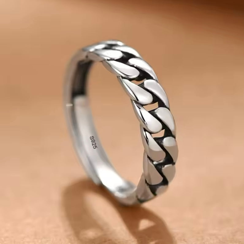 Handgemaakte 925 Sterling Zilveren Ringen | Minimalistisch & Retro