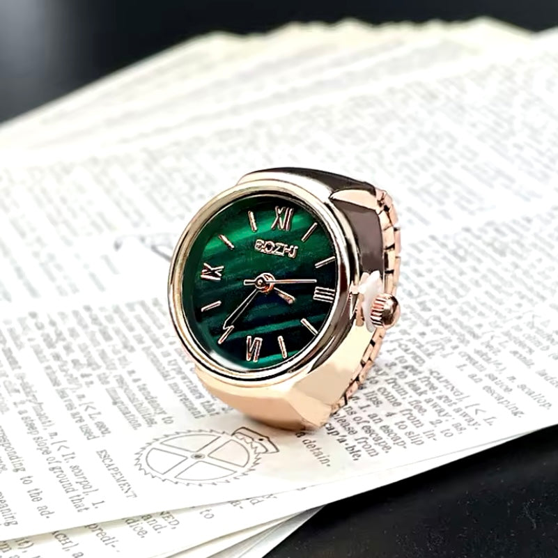 Vintage Ringhorloge – Stijlvol en Praktisch - Quartz Horloge