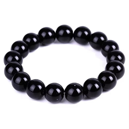 Zwarte Obsidiaan Armband – Bloedcirculatie, Angst & Gewichtsverlies