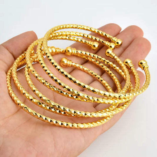 DubaiGlam™ 6-delige Bangles Set voor Vrouwen