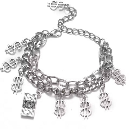 Punk Metal Geometrische Armband Set voor Vrouwen