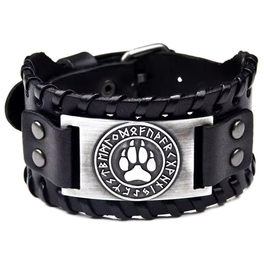 Krachtige Viking Wolf Armband voor Mannen – Voor de Stoere Stijl van Badr Hari