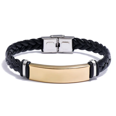 WrapoSteel™ Leather Bracelet