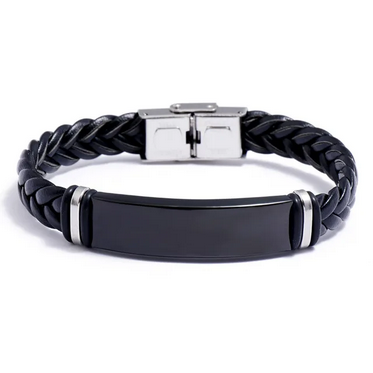 WrapoSteel™ Leather Bracelet