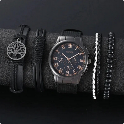 UrbanChic™ Horloge met Armbanden